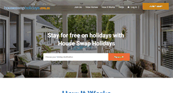 Desktop Screenshot of houseswapholidays.com.au