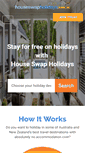 Mobile Screenshot of houseswapholidays.com.au